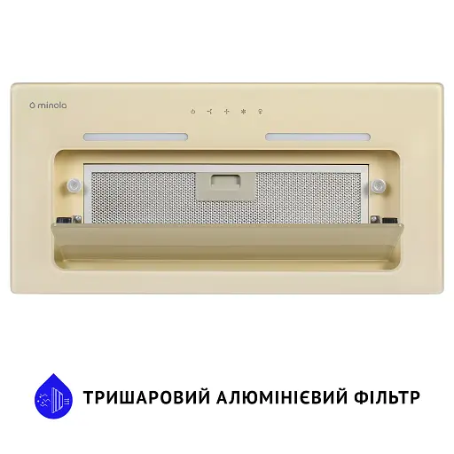 Вытяжка полновстраиваемая Minola HBI 6873 IV GLASS 1200 LED Line - фото 4
