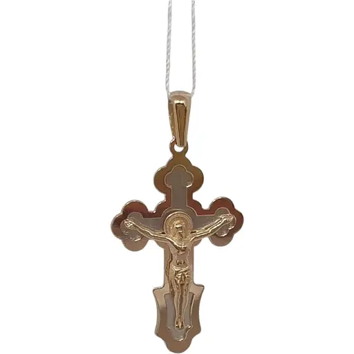 Золотий хрестик Favoritum. Розп'яття Христа. 720018