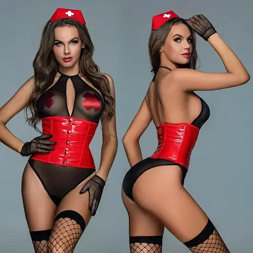 Еротичний костюм медсестри JSY 7911 One Size - фото 2