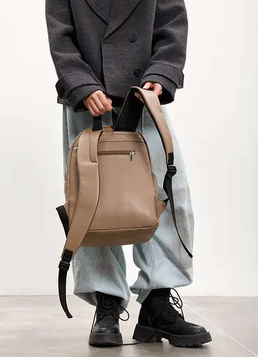 Жіночий рюкзак Sambag Talary кавовий 35 х 25 х 12 см (35312021) - фото 4