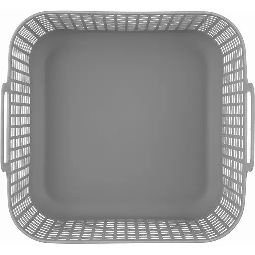 Корзина для хранения Ardesto пластик PP 39x37x34.5 см 34 л серая (ARHC2534GG) - фото 4