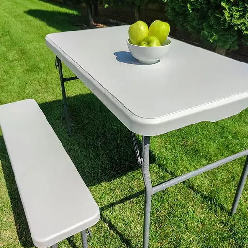 Набір садової мебелі Стіл і 2 лави SW-00001612 - фото 3