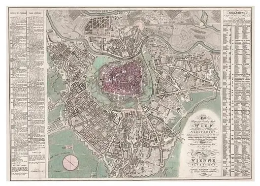 Пазл Piatnik Мапа Відня 1824 року 1000 ел. (PT-559440) - фото 2