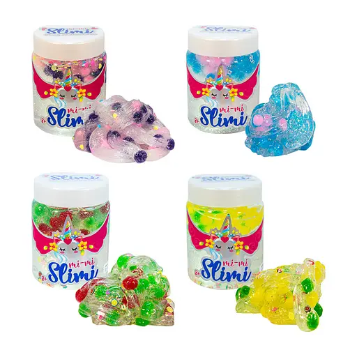 Слайм-Лизун "Mi-mi Slimi - с помпонами" Strateg 71815 250 г в ассортименте - фото 2