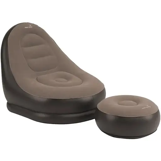 Надувное кресло Easy Camp Maple Lounge Set с пуфом - фото 1