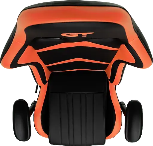 Геймерское кресло GT Racer черное с оранжевым (X-2534-F Black/Orange) - фото 10