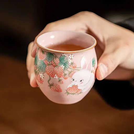 Пиала Клубничный Кролик 90 мл - фото 11