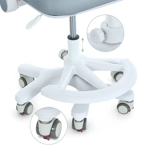 Дитяче крісло M 6250-11 з підлокітником і підніжкою - фото 2