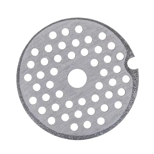 Решетка в ручную мясорубку мелкая (d наружн.=53 мм, d вн.=8 мм, отв=3.5 мм), Господар 83614 - фото 3