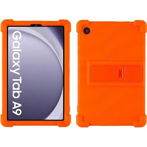 Чехол SoftGel Kids детский Samsung Galaxy Tab A9 SM X110 X115 Оранжевый
