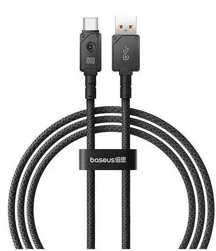 Кабель 6 А Baseus Type-C Unbreakable Series 100W 6A P10355801111-00 - фото 1