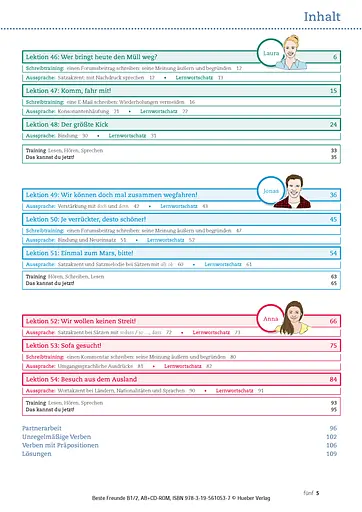Beste Freunde B1. Paket Arbeitsbuch B1/1 und B1/2 - фото 12