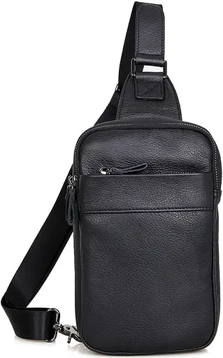 Чоловіча шкіряна сумка Vintage 14,5х24х6,5 см sum0012411 - фото 2