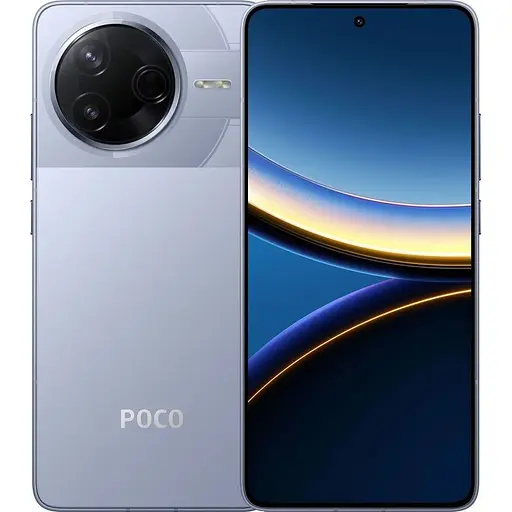 Смартфон Xiaomi Poco F7 Pro 12/512GB Blue (Global Version) (with charger) [NFC, 5G]