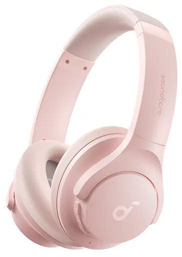 Наушники SoundСore Q20i Pink Anker teh0021314 - фото 6
