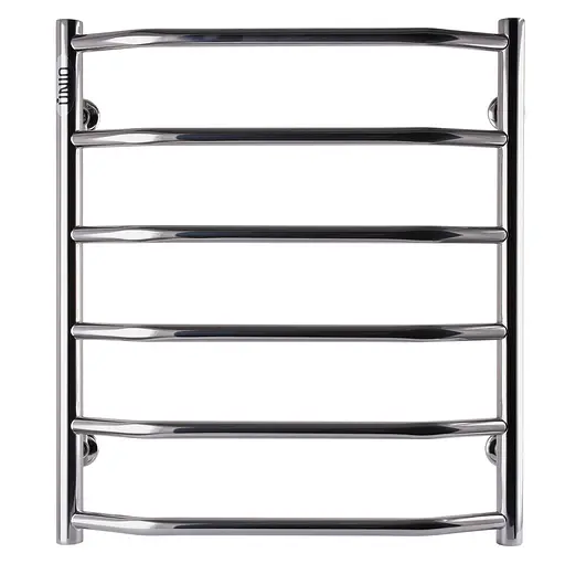 Водяна рушникосушка Unio LT W 600-500-6 Драбинка Трапеція, Хром - фото 1