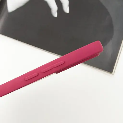 Чехол Getman TPU Liquid Silk Full Camera для Xiaomi Redmi Note 13 4G Бордовый/Marsala - фото 3