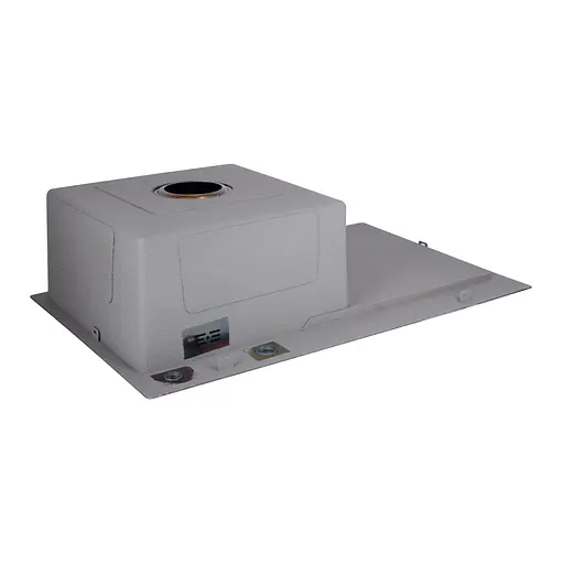 Кухонна мийка інтегрована Lidz Handmade H7849BR крило праворуч (LIDZH7849BRPVD3008) Brushed Black PVD 3,0/1,0 мм, Чорний - фото 5