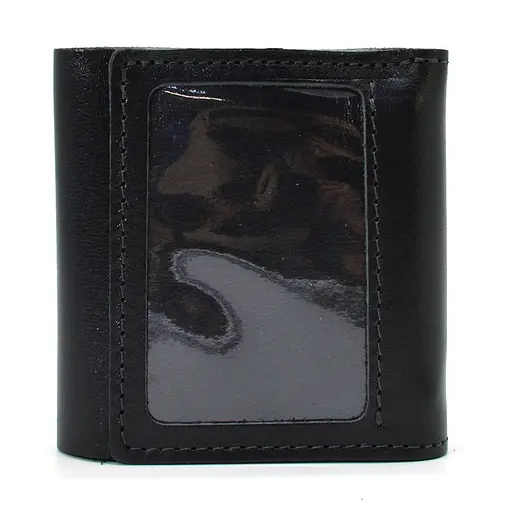 Мужской кожаный кошелек Grande Pelle 10х10х2 см acs0029257 - фото 3