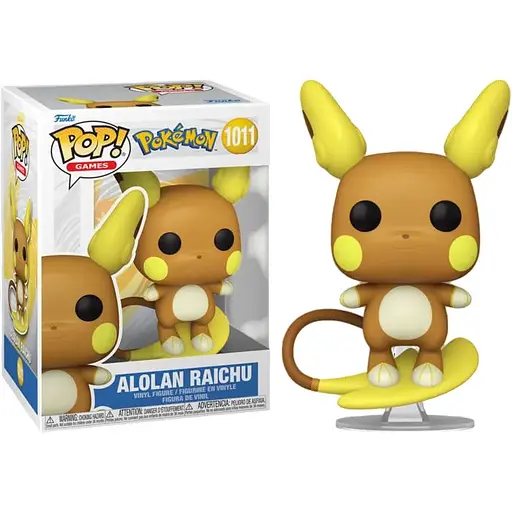 Фігурка Funko Pop Покемон Райчу Pokemon Alolan Raichu 10 см FP P R 1011