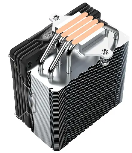 Кулер для процессора Coolmoon Aosor AS400 BLACK (AS400 BLACK) - фото 9