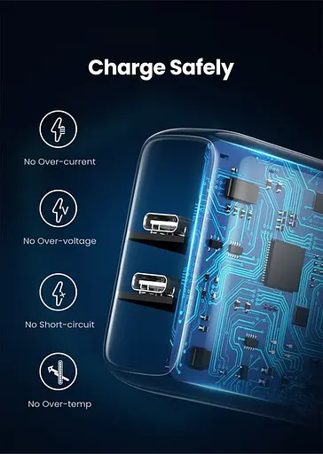 Зарядний пристрій адаптер живлення Ugreen Ugreen CD243 USB-C Fast Charger 40 W (10343) - фото 5