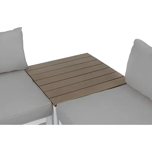 Набор садовой мебели Di Volio Avola - Белый / Серый - фото 3