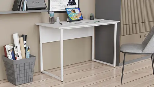 Компьютерный стол Ferrum-decor Коди 75x120x70 белый ДСП Белый 16мм (FRD-101221) - фото 2