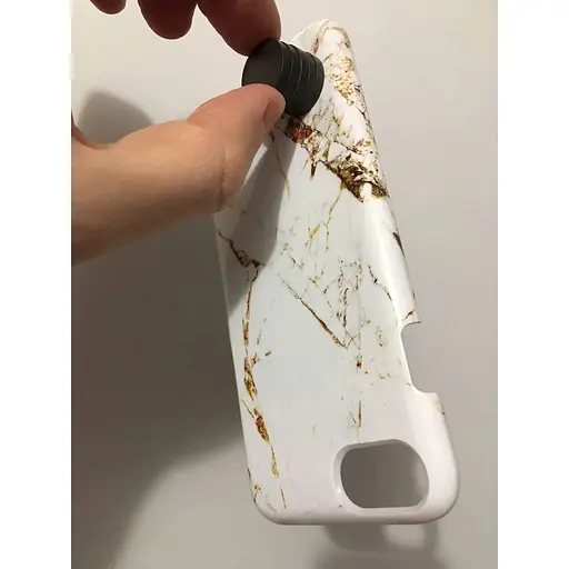 Чехол IDeal of Sweden MagSafe для iPhone 7 8 SE 2020 SE 2022 SE 2 Carrara Gold - фото 7