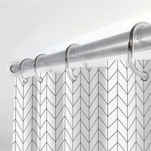 Штора для ванної кімнати Fabrika Line з кільцями 12 шт 180x180 Peva - фото 4