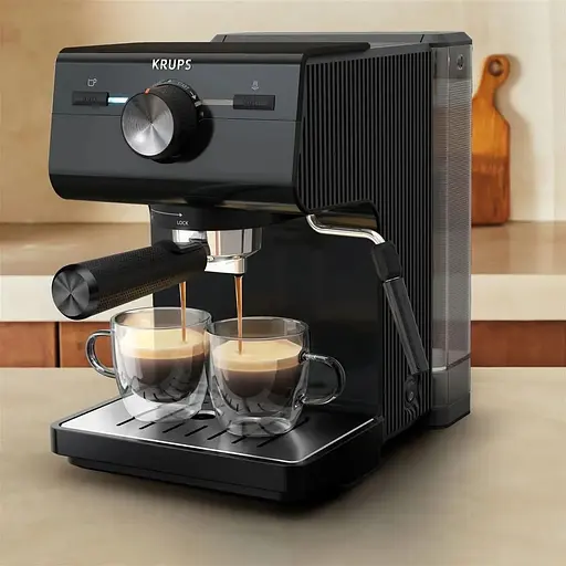 Кофеварка рожковая Krups Authentic C50 XP381810 - фото 6