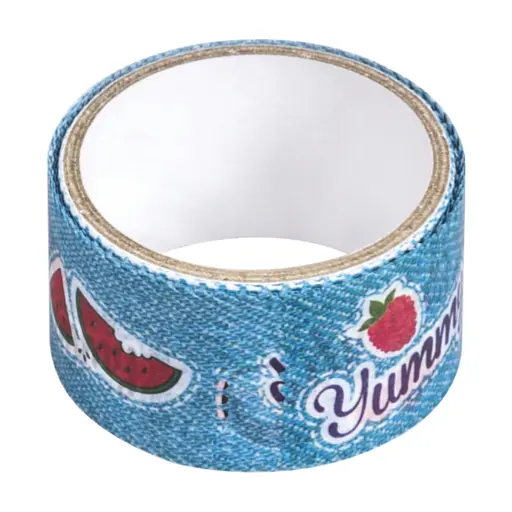 Скотч паперовий "Fruits" 34мм х 25,5м Heyda