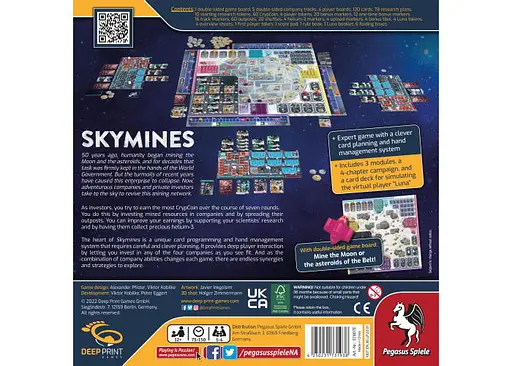 Настольная игра Pegasus Spiele Небесные шахты (Skymines) (англ.) (PS103) - фото 3