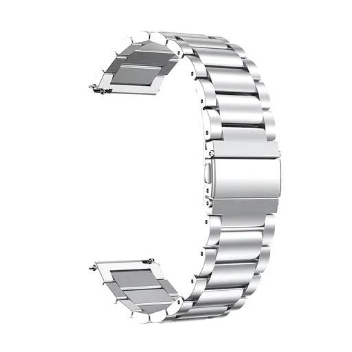 Комплект Tamister для годинника Xiaomi Mi Watch Color 2 сріблястий (чохол + ремінець Rolex design 22 мм) - фото 8