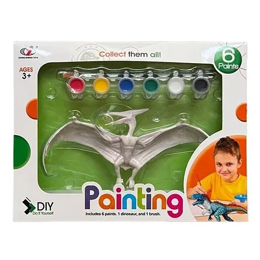 Набор для творчества Dino Toys Раскрась динозавра набор 3_154A (Q9899-154A-3)