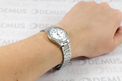 Годинники наручні жіночі кварцові стильні на сталевому ремінці оригінал Casio LTP-1141A-7B (модуль №1330) - фото 4