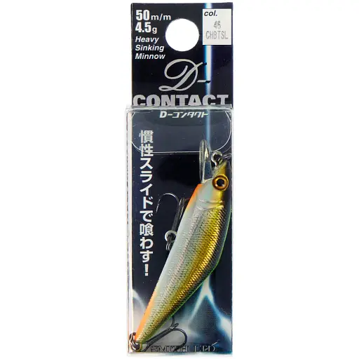Воблер Smith D Contact 50S 50mm 4.5g #46 CH Back TS Laser - фото 2