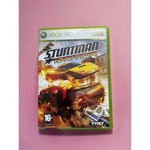 Диск с игрой на Xbox 360 лицензия Stuntman: Ignition, игра на Xbox 360 Stuntman: Ignition