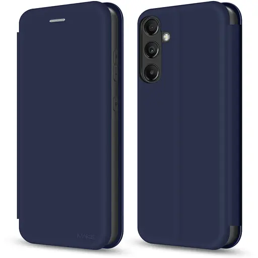 Чохол-книжка Make Samsung A55 Flip Navy