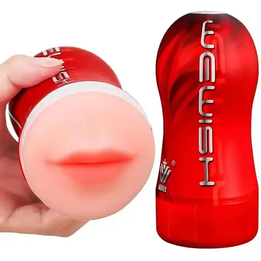 Мягкий мастурбатор для мужчин, мастурбатор реалистичный рот, мастурбатор рот - фото 2