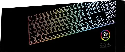 Клавиатура Sharkoon Purewriter Red Switch RGB Black (SPW-RS-B) - фото 3