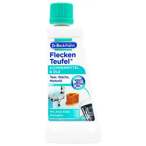 Спеціальний плямовивідник Dr. Beckmann Експерт видалення плям: мастило і бітум, 50 мл - фото 1