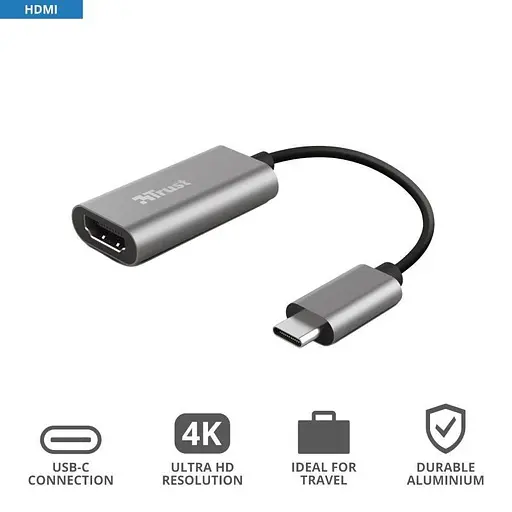 Адаптер HDMI Trust DALYX USB-C to HDMI (23774) - фото 2