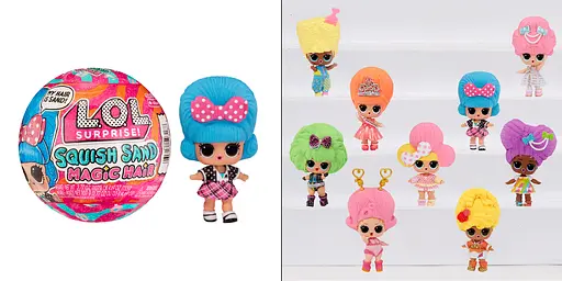 Игровой набор с куклой L.O.L. SURPRISE! Squish Sand Волшебные прически (в ассортименте) - фото 2