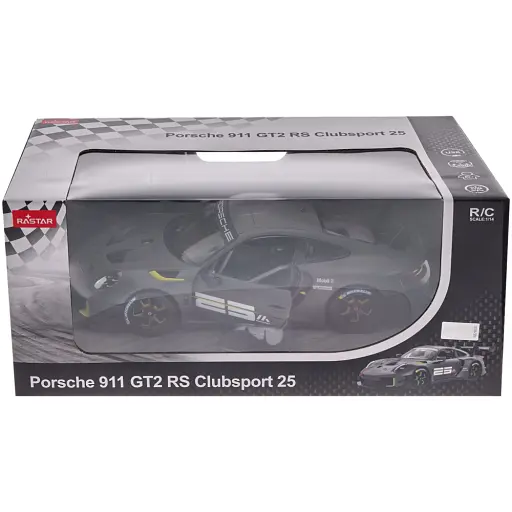 Машинка Rastar Porsche 911 GT2 RS Clubsport 25 1:14 Сірий - фото 9
