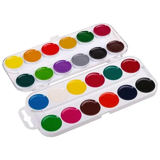 Акварельні фарби "Захоплення" 200109-1, 24 кольори - фото 2