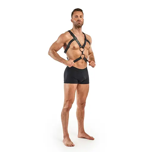 Портупея Bedroom Fantasies Rocco Masculine Masterpiece - Black - фото 5