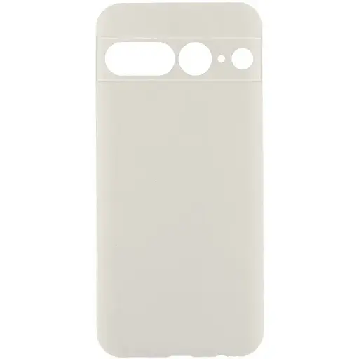 Чохол Lakshmi Silicone Cover Full Camera (AAA) для Google Pixel 7 Pro Білий / White