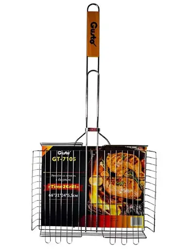 Решітка для гриля барбекю Gusto GT-7105 Time2Grill з ручкою з дерева для мангалу - фото 1