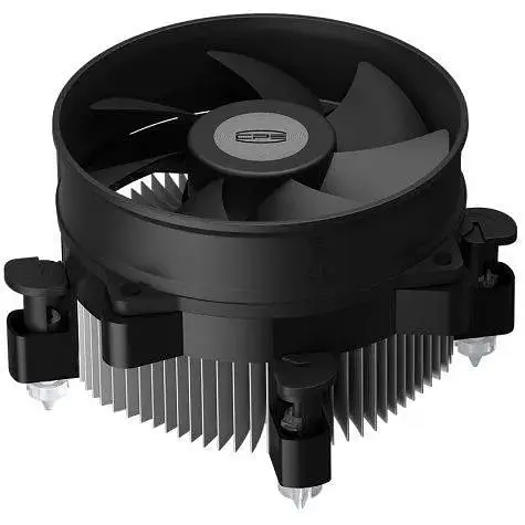 Кулер для процесора Pccooler R120 чорний алюміній 1x95 мм для Intel 1851/1700/1200/115x висота 70 мм - фото 1